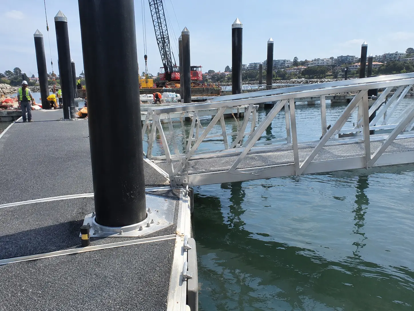 Jetties, Wharves and Pontoon Footings work in Wollongong