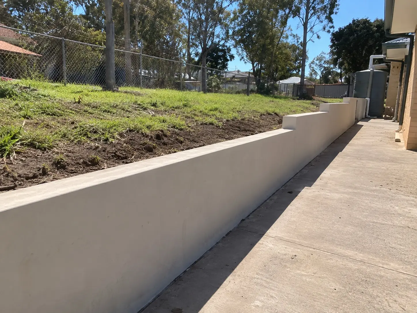 Retaining walls work in Wollongong